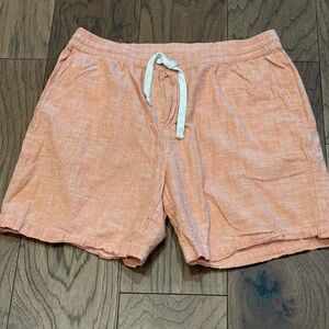 Vineyard‎ Vines Men's Peach Drawstring Medium Shorts